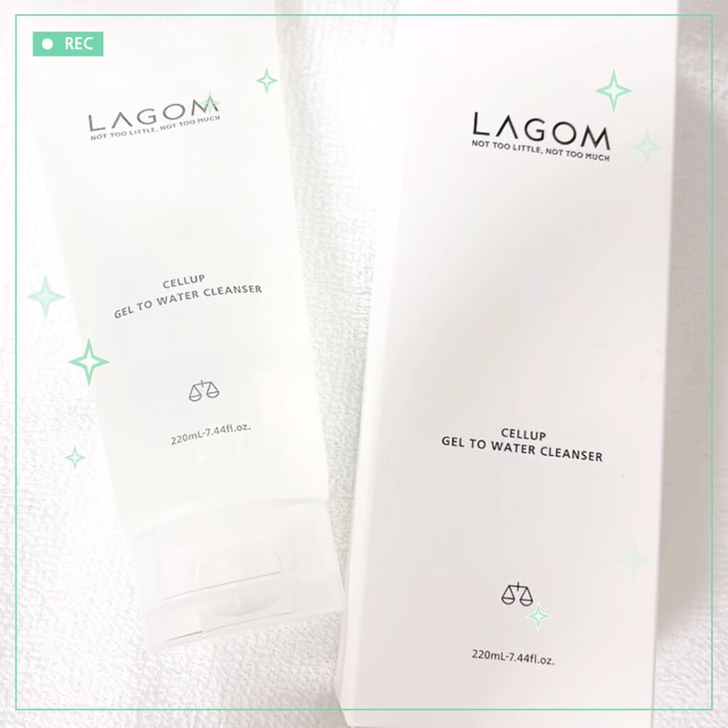 ラゴム ジェルトゥウォーター クレンザー(朝用洗顔)/LAGOM /その他洗顔料を使ったクチコミ（1枚目）