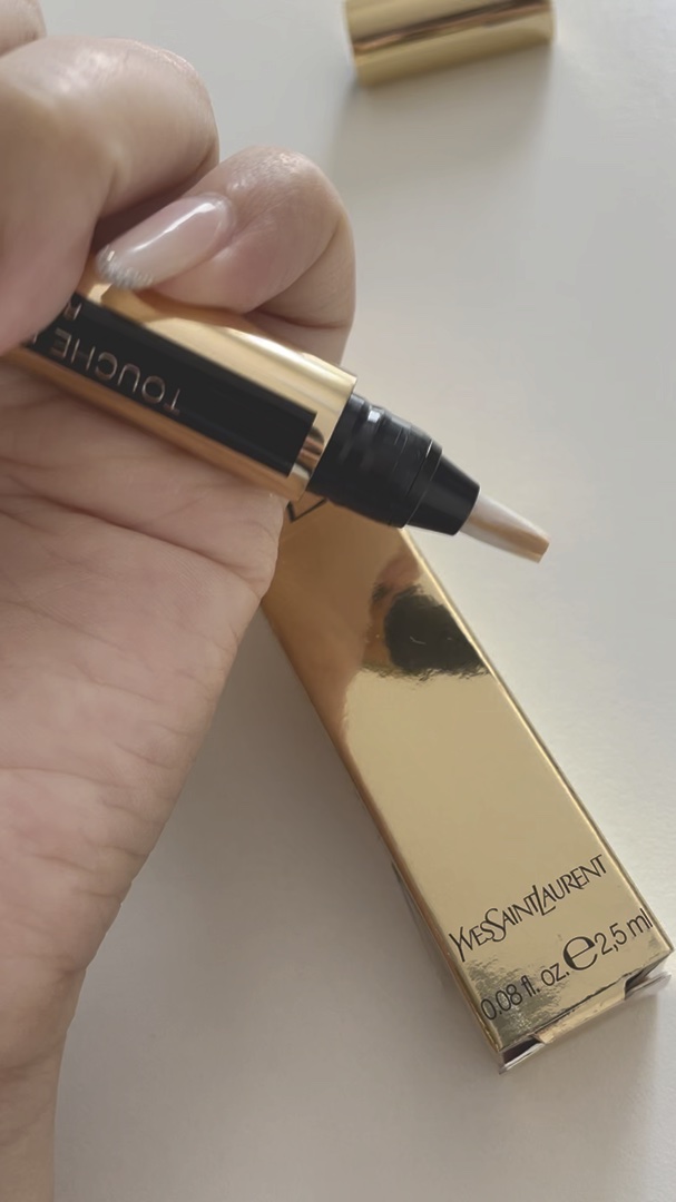 ラディアント タッチ ハイカバー/YVES SAINT LAURENT BEAUTE/リキッドコンシーラーの動画クチコミ1つ目