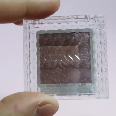 シングルカラーアイシャドウ/CEZANNE/単色アイシャドウを使ったクチコミ（2枚目）