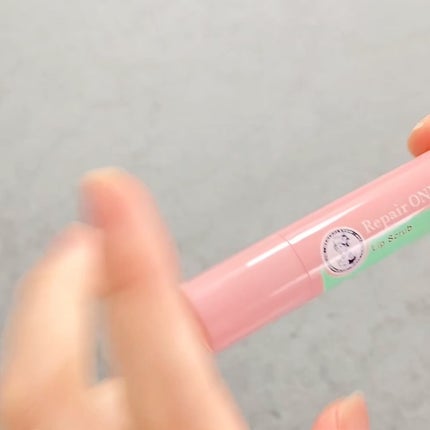 メンソレータム リペアワン 角質ケアリップ/メンソレータム/リップクリームを使ったクチコミ(4枚目)