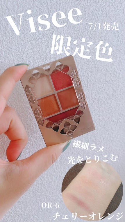 パノラマデザイン アイパレット/Visée/アイシャドウパレットの人気ショート動画