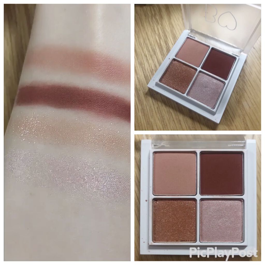 THE アイパレR/b idol/アイシャドウパレットを使ったクチコミ（3枚目）