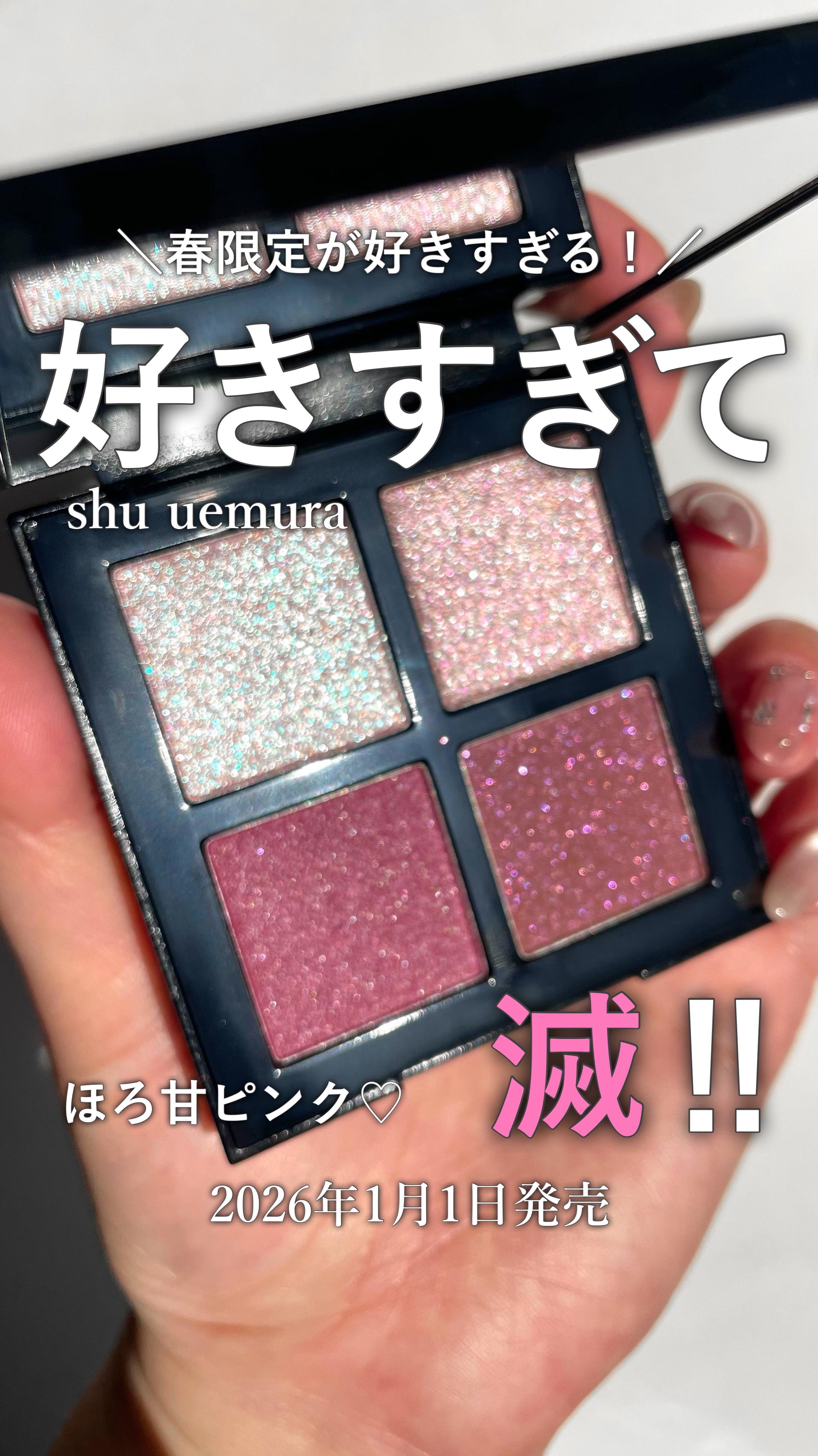 アイスカルプト/shu uemura/アイシャドウパレットの動画クチコミ3つ目
