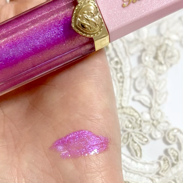 Too Faced リッチ＆ダズリン ハイシャイン スパークリング リップグロスのクチコミ「TooFaced1つ目💜

💜Rich&Dazzling  
      High-Shine.....」（2枚目）