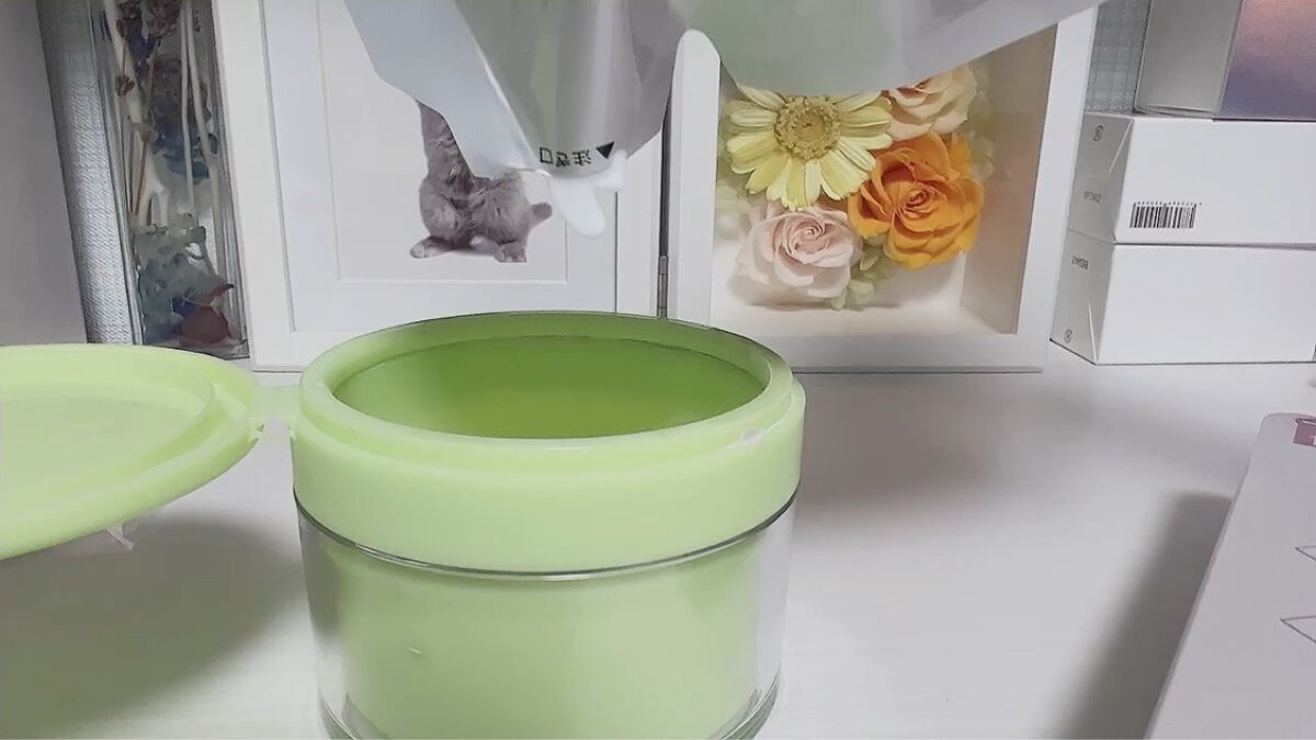 ウォッシャブル コールド クリーム/ちふれ/クレンジングクリームの動画クチコミ2つ目