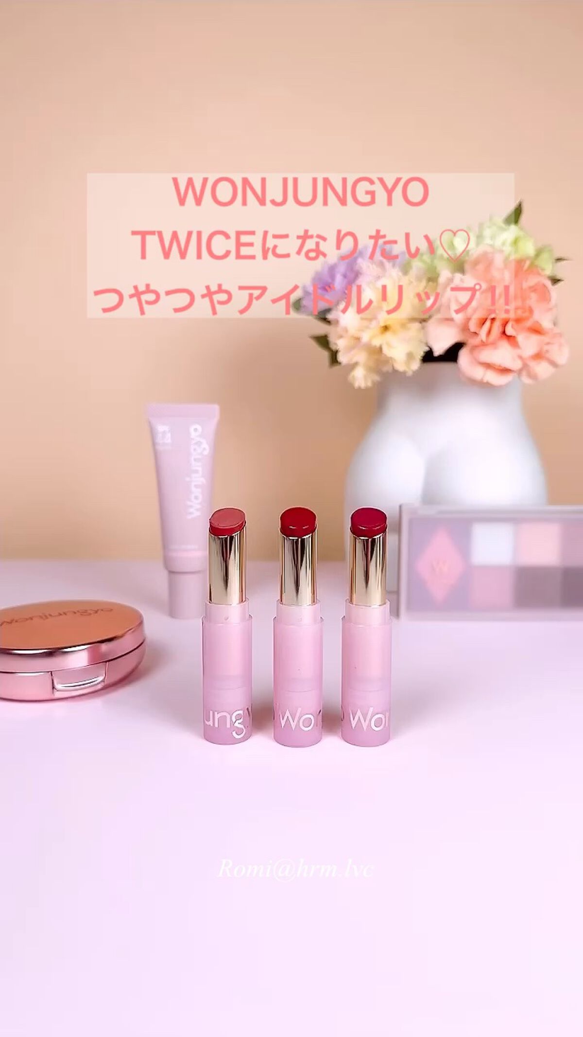 ウォンジョンヨ リップステッカー/Wonjungyo/口紅を使ったクチコミ（1枚目）