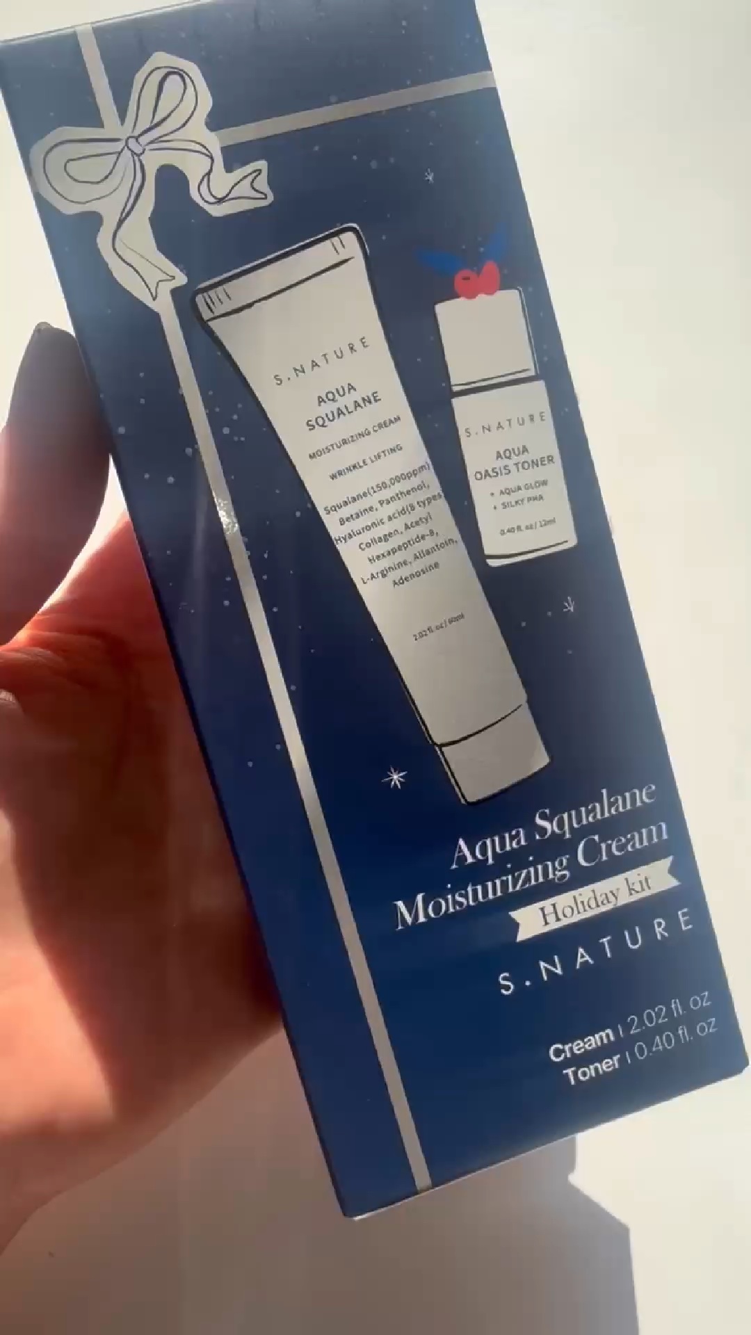 アクアスクワランモイスチャークリーム/S.NATURE/フェイスクリームを使ったクチコミ（1枚目）