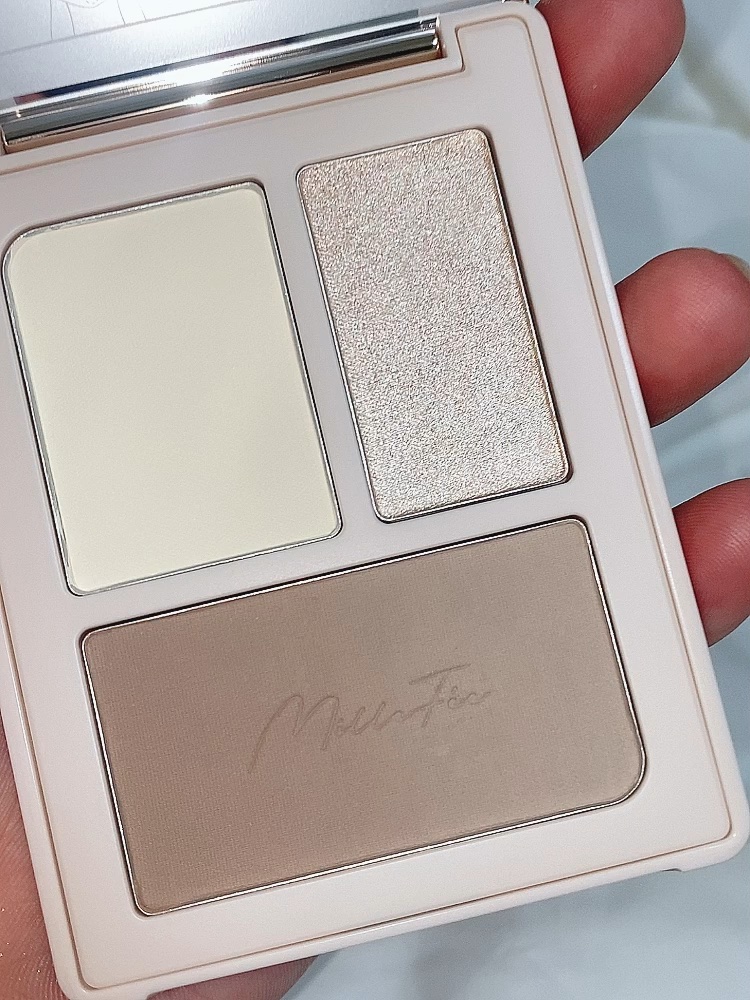 チート顔コントゥアパレット/MilleFée/パウダーハイライトを使ったクチコミ（1枚目）