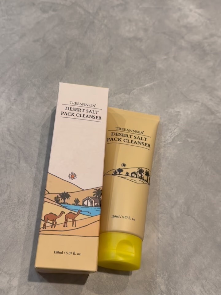 デザートソルト パック クレンザー/ツリーアンシー/洗顔フォームの動画クチコミ4つ目