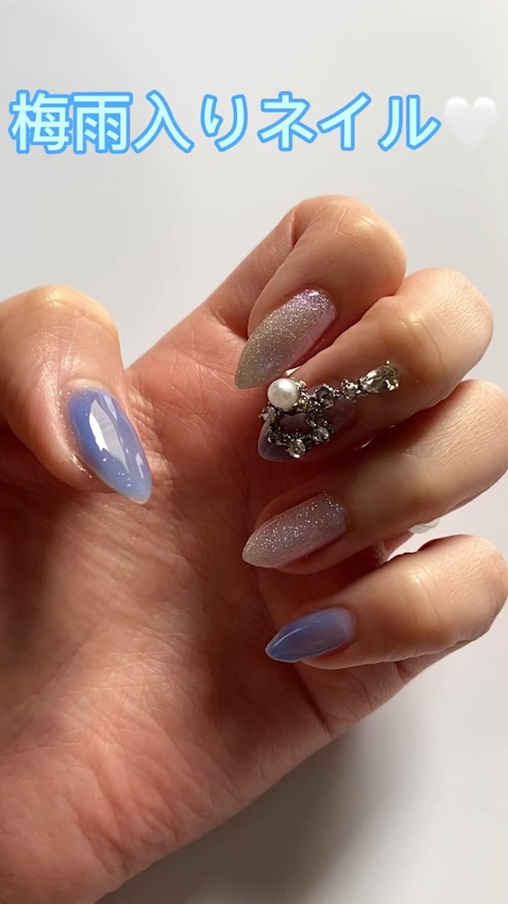 ジェルネイル（ライト対応）/セリア/ジェルネイルを使ったクチコミ（1枚目）