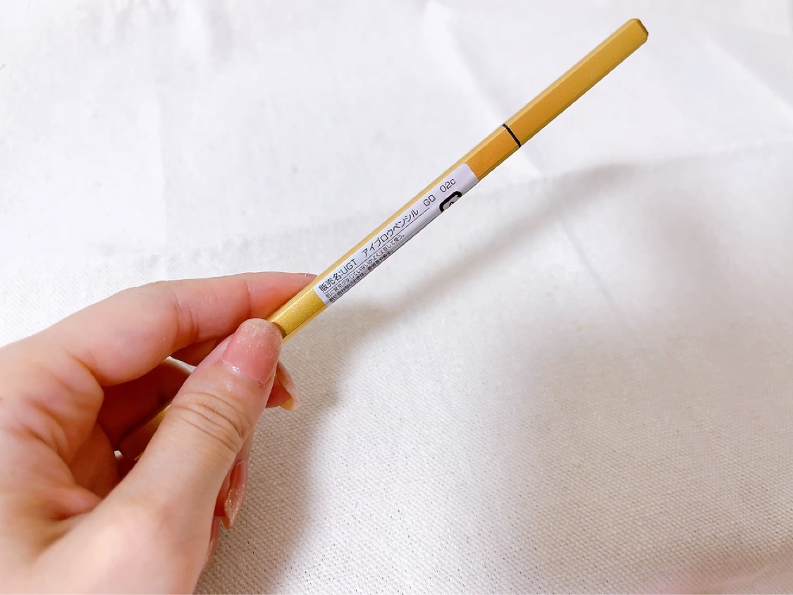 ＵＧＴ　アイブロウペンシル　ＧＤ/U R GLAM/アイブロウペンシルの動画クチコミ2つ目