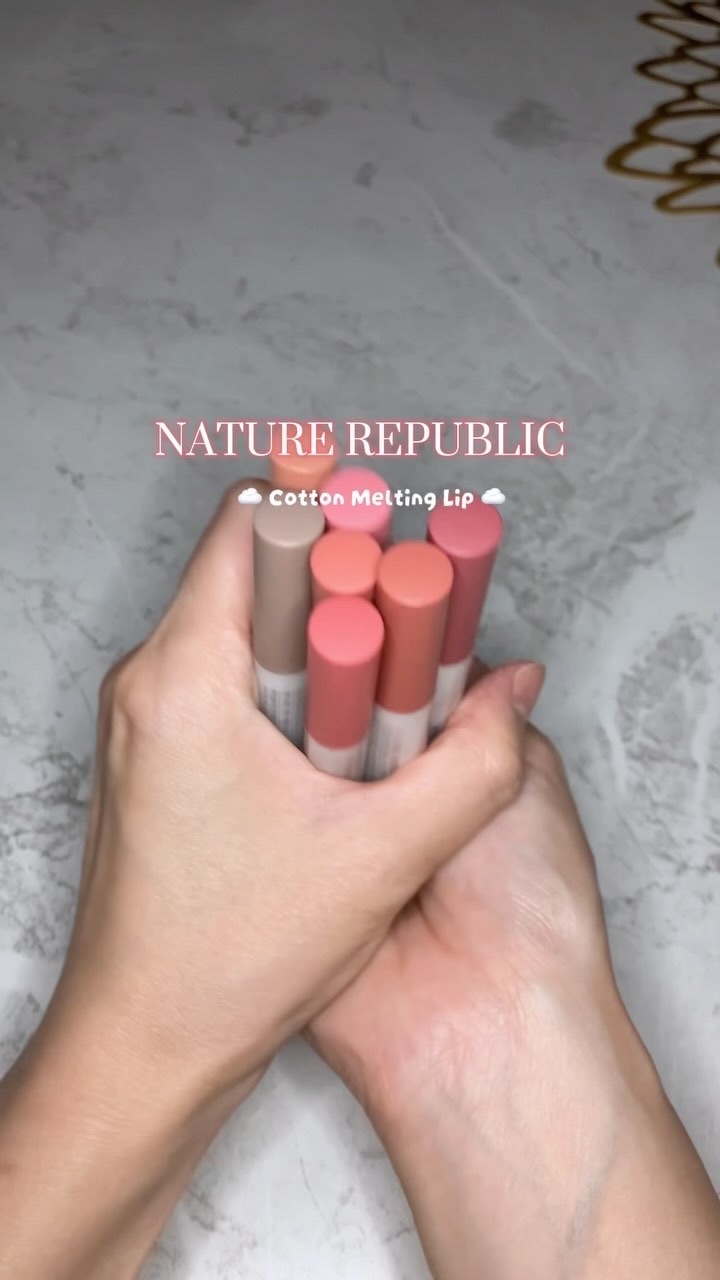 コットンメルティングリップ/ネイチャーリパブリック/口紅を使ったクチコミ（1枚目）