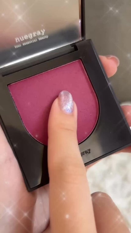 スウェイチークブラッシャー/nuegray/ジェル・クリームチークの人気ショート動画