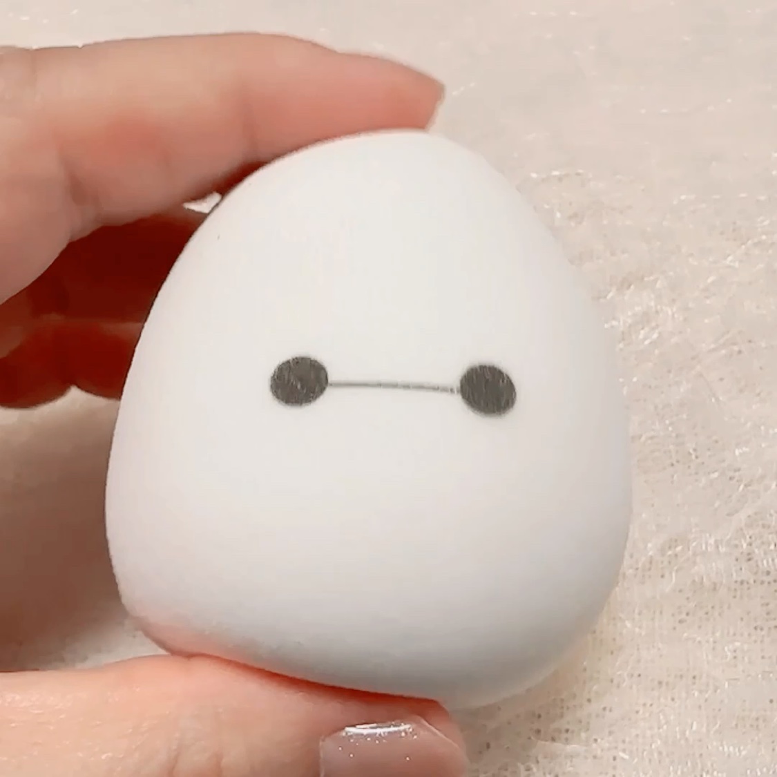 ３Ｄメイクアップスポンジ（ベイマックス）/SHOBIDO/パフ・スポンジを使ったクチコミ（3枚目）