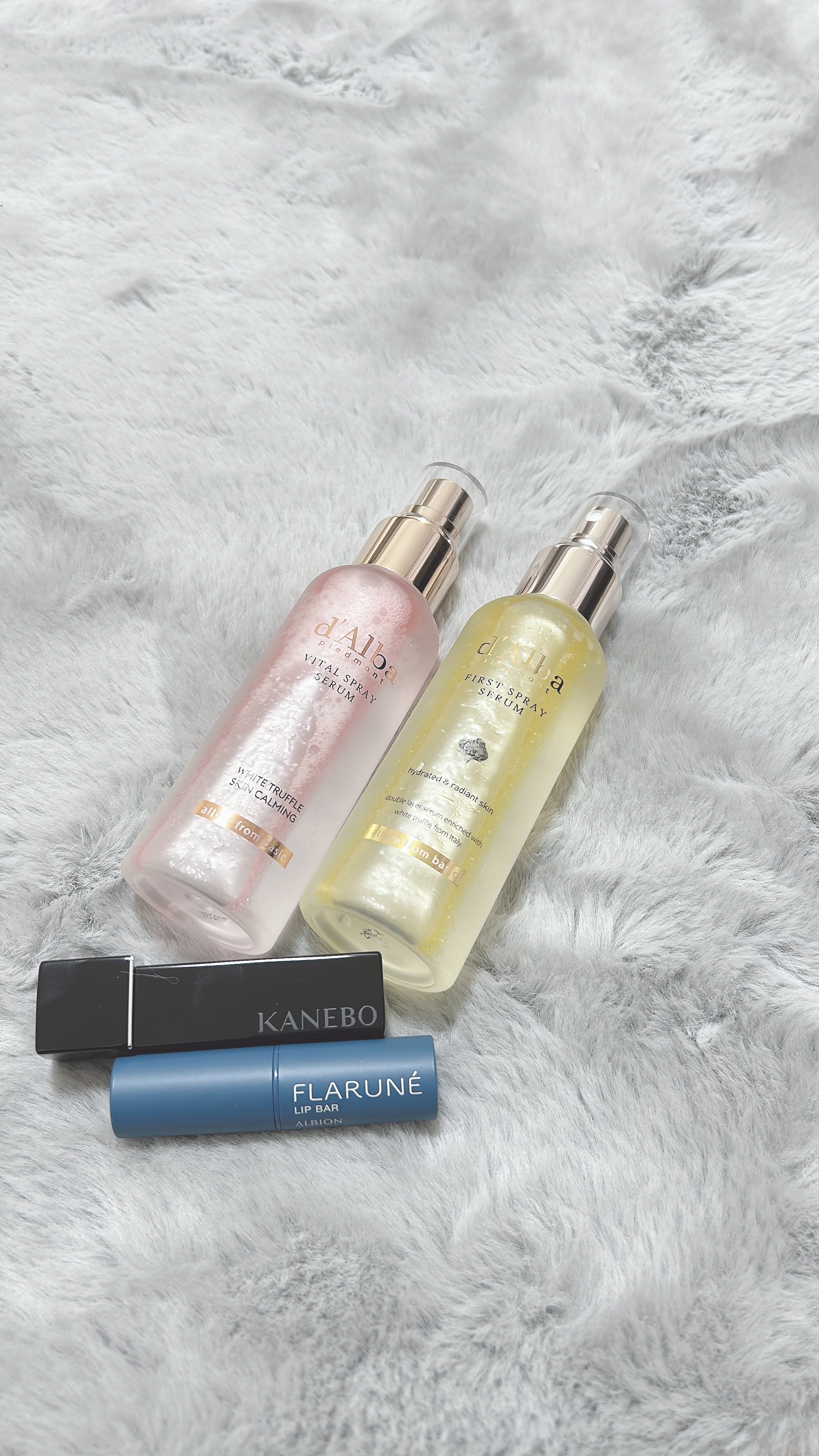 ダルバ ホワイトトリュフファーストスプレーセラム/ダルバ/ミスト状化粧水を使ったクチコミ（1枚目）