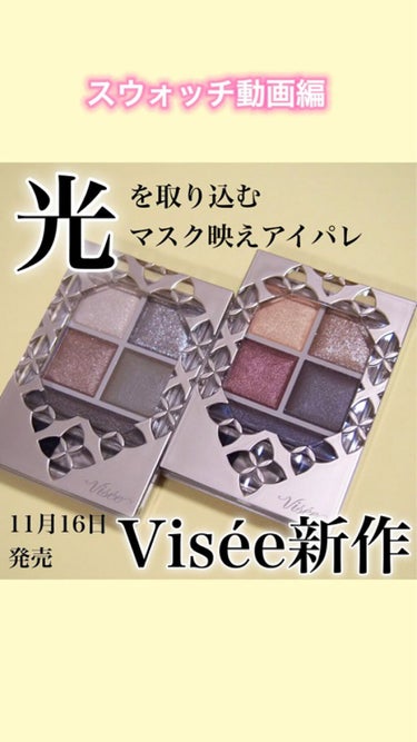 パノラマデザイン アイパレット/Visée/パウダーアイシャドウを使ったクチコミ（1枚目）