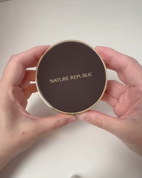 ジンセンアンプルクッション/ネイチャーリパブリック/クッションファンデーションの動画クチコミ1つ目