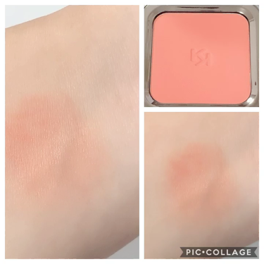 UNLIMITED BLUSH/KIKO/パウダーチークを使ったクチコミ(2枚目)
