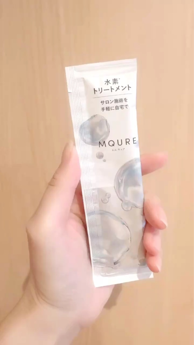 MQURE 水素※1トリートメント/MQURE/洗い流すヘアトリートメントの動画クチコミ1つ目