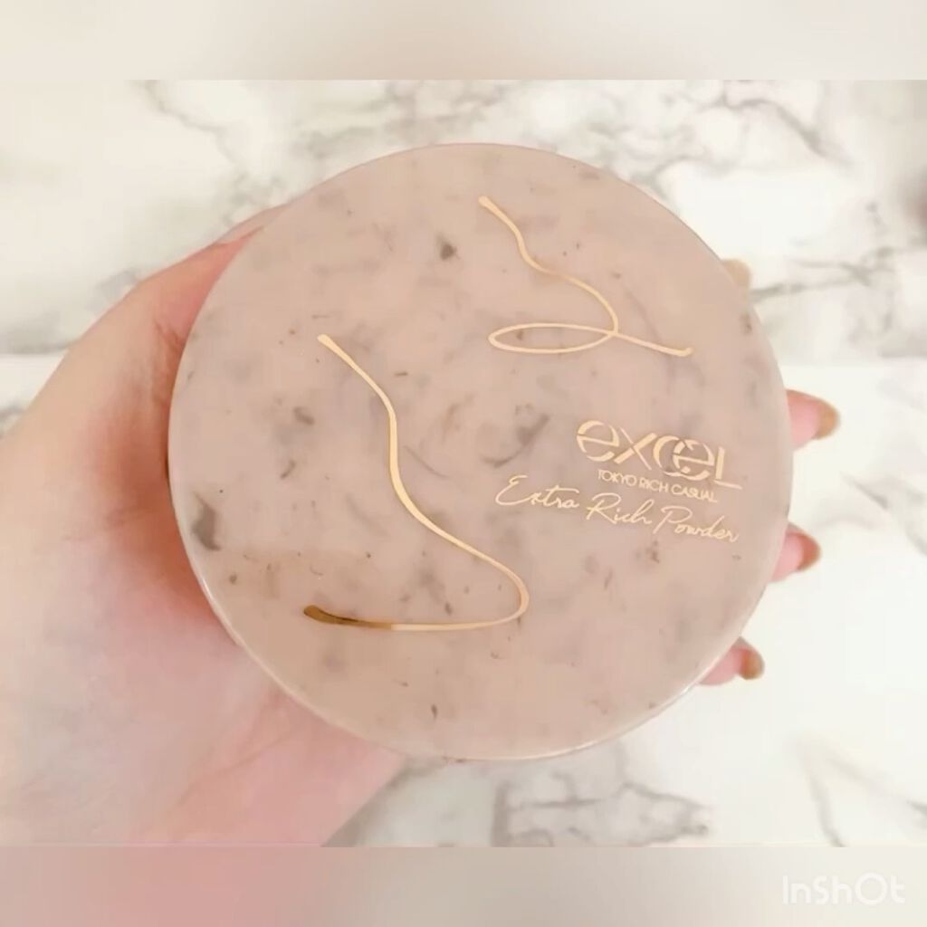 エクストラリッチパウダー　’２２/excel/ルースパウダーを使ったクチコミ（1枚目）