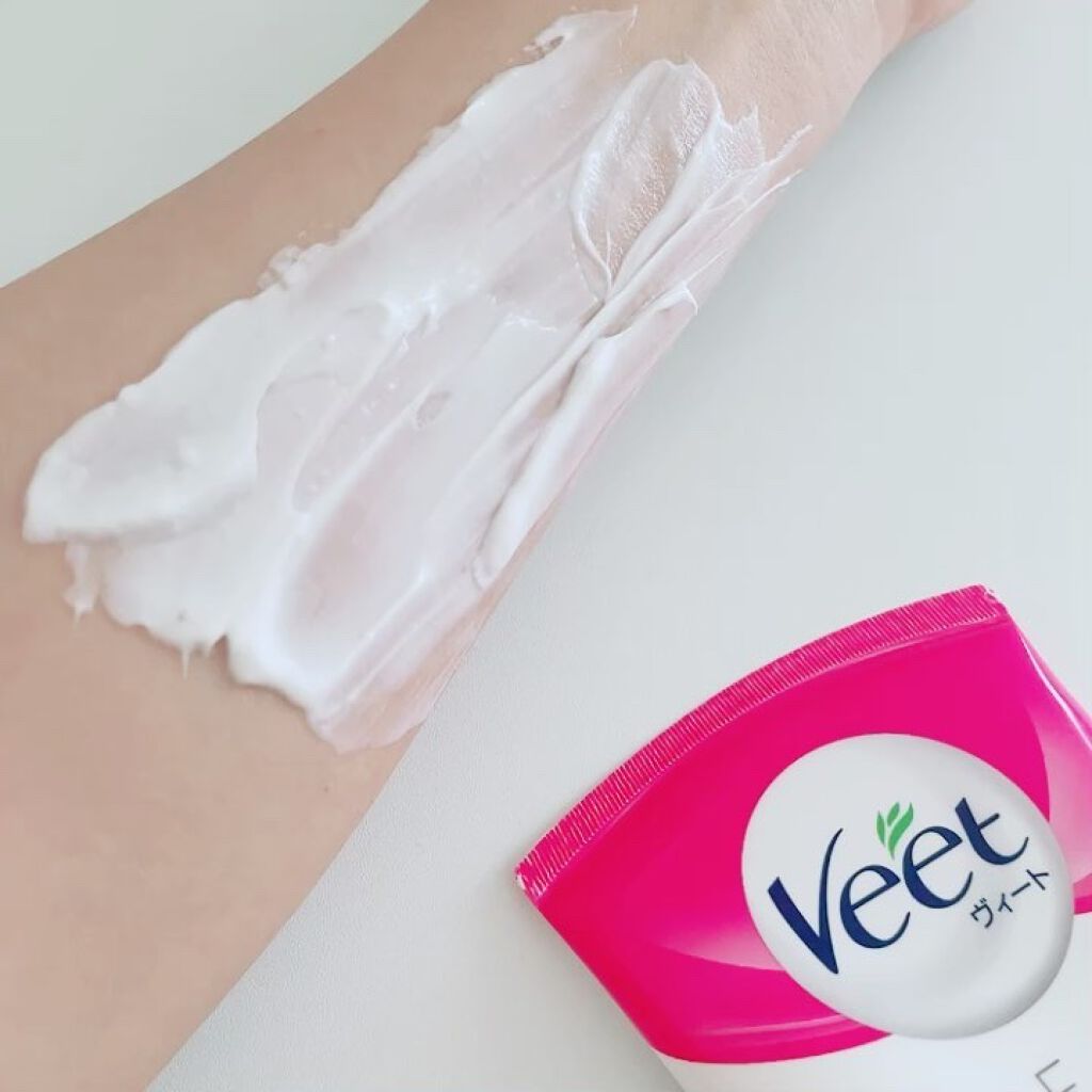 バスタイム除毛クリーム 敏感肌用/Veet/除毛クリームの動画クチコミ3つ目