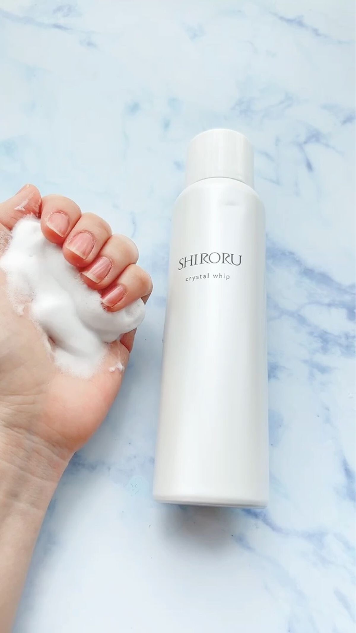 クリスタルホイップ/SHIRORU/泡洗顔を使ったクチコミ（3枚目）