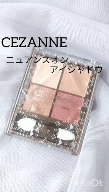 ニュアンスオンアイシャドウ/CEZANNE/アイシャドウパレットを使ったクチコミ（1枚目）