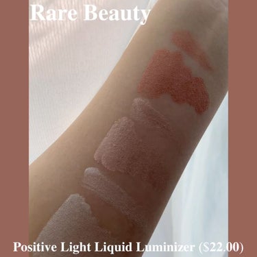 Positive Light Liquid Luminizer﻿/Rare Beauty/リキッドハイライトを使ったクチコミ（3枚目）