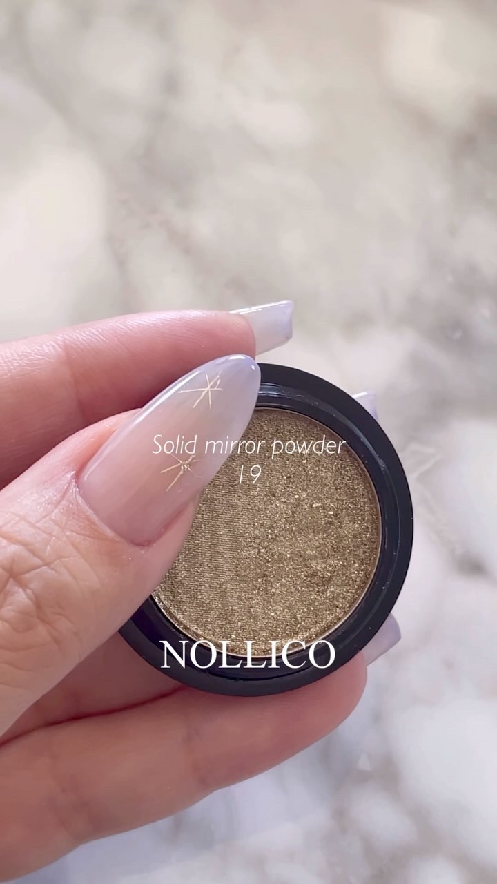 ソリッド ミラーパウダー/ネイル工房/ネイル用品を使ったクチコミ（1枚目）