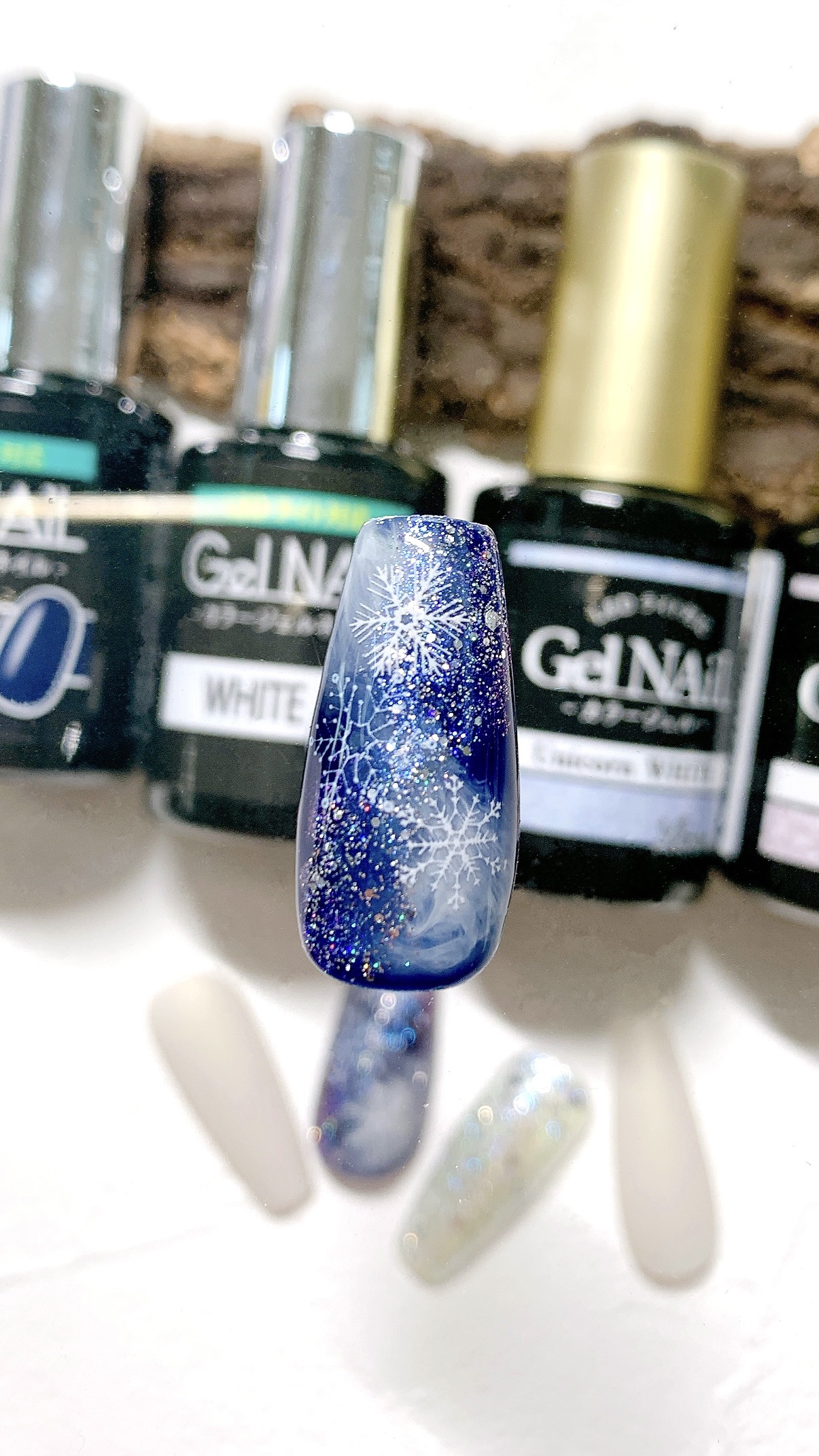 ジェルネイル（ライト対応）/セリア/ジェルネイルを使ったクチコミ（1枚目）