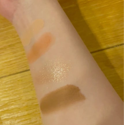 Peach Blush Toast cafe eye palette/NOTONE/アイシャドウパレットを使ったクチコミ(3枚目)