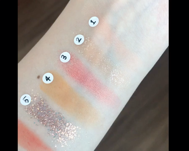 Eye Palette-Sweet Talk/ColourPop/アイシャドウパレットの動画クチコミ4つ目