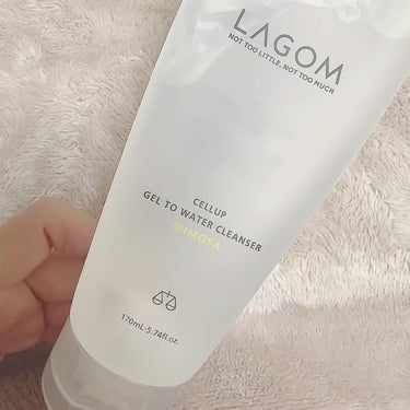 ラゴム ジェルトゥウォーター クレンザー(朝用洗顔)/LAGOM /洗顔フォームを使ったクチコミ（3枚目）