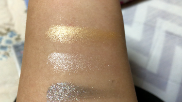 フィットジェルグリッター/KATE/ジェル・クリームアイシャドウを使ったクチコミ（2枚目）