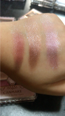 ジュエリーシャドウベール/キャンメイク/アイシャドウパレットを使ったクチコミ(4枚目)