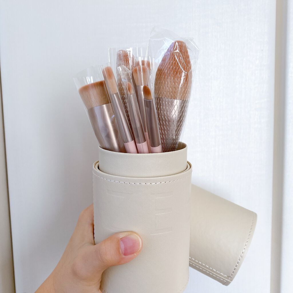 ローズクラウドメイクブラシセット/ZEESEA/メイクブラシの動画クチコミ5つ目