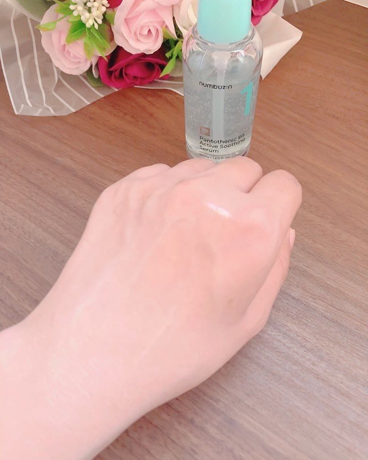 1番 ガルバニックパントテン酸スージングセラム/numbuzin/美容液を使ったクチコミ（3枚目）