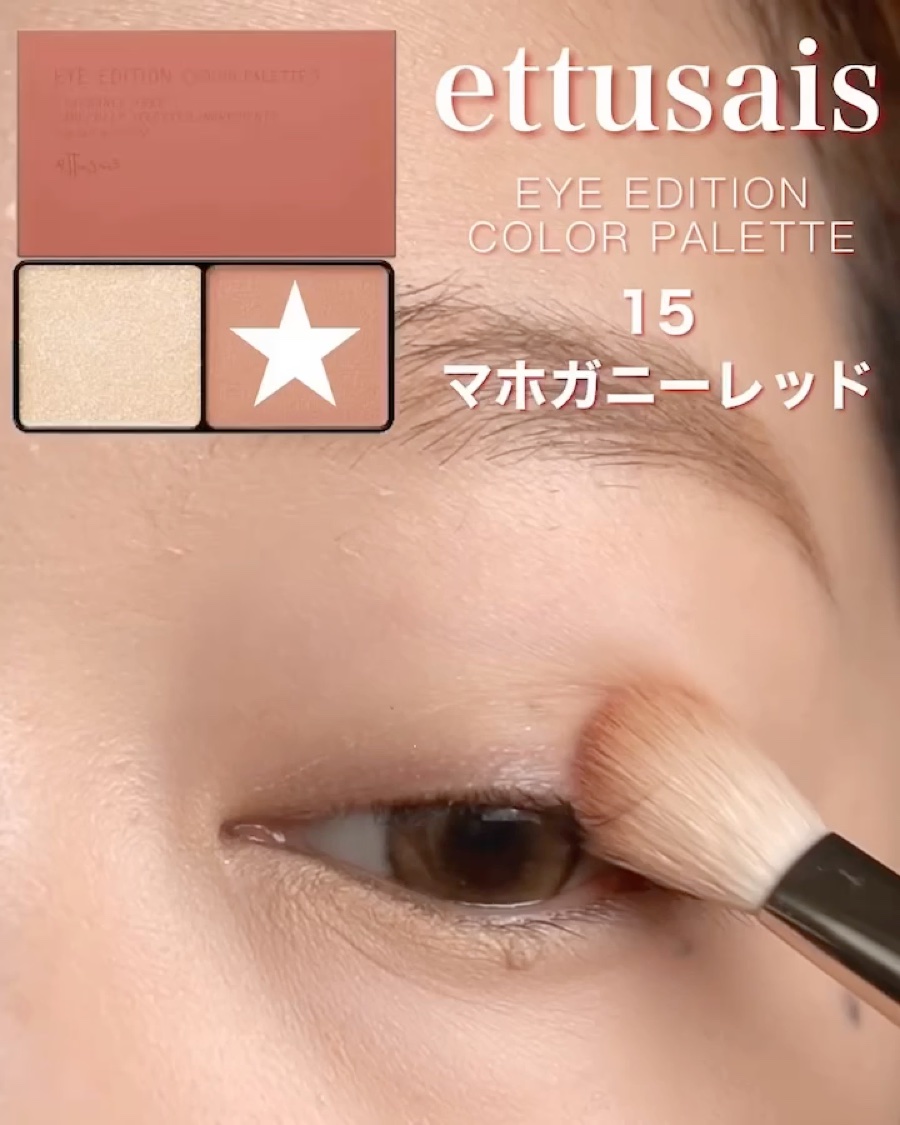 エテュセ アイエディション(カラーパレット)/ettusais/アイシャドウパレットを使ったクチコミ（2枚目）