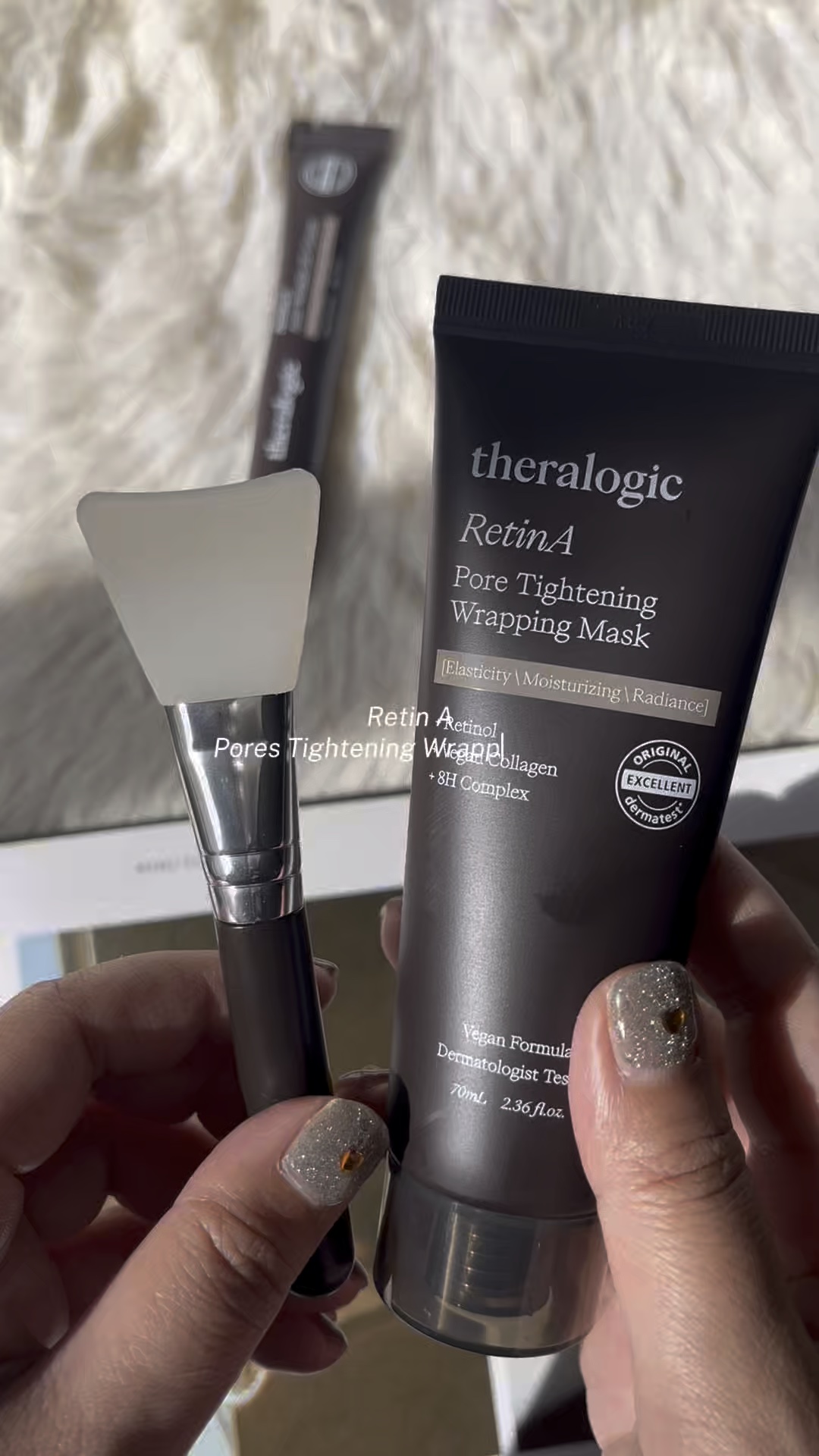 RetinA ポアタイトニングラッピングマスク/theralogic/シートマスク・パックの動画クチコミ5つ目