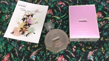 CHANEL チャンス オー ヴィーヴ ヘア ミストのクチコミ「値上げ前の駆け込みCHANEL❤
CHANELのチャンス オー ヴィーヴ ヘア ミスト🌿
デパ.....」（1枚目）