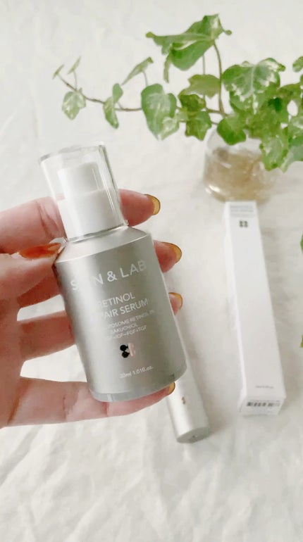 ヴィーガンリポソームレチノールセラム/SKIN&LAB/美容液の人気ショート動画