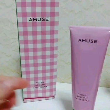 ヴィーガン豆ハンドクリーム/AMUSE/ハンドクリームを使ったクチコミ（1枚目）