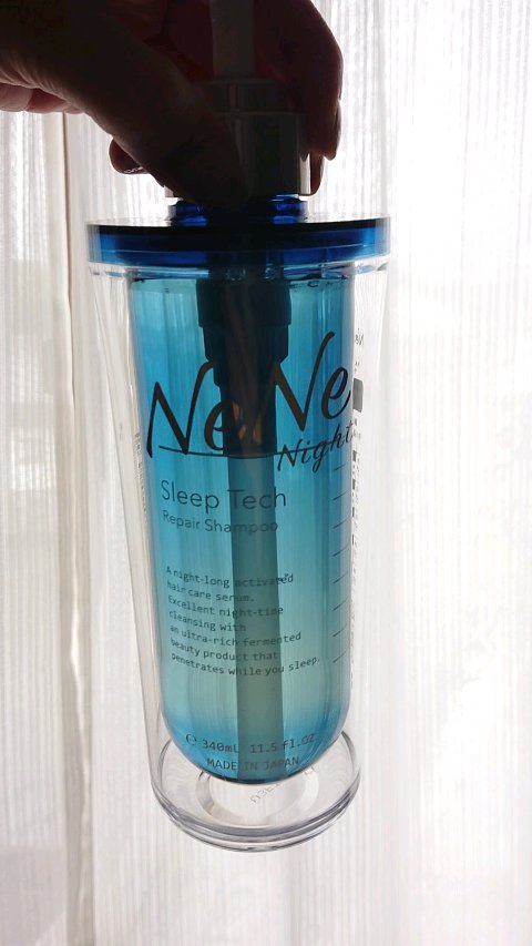 スリープテック リペア シャンプー／ヘアトリートメント/NeNe Night/市販シャンプーの動画クチコミ4つ目