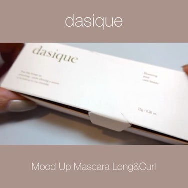 ムードアップマスカラ ロング&カール/dasique/マスカラを使ったクチコミ（5枚目）