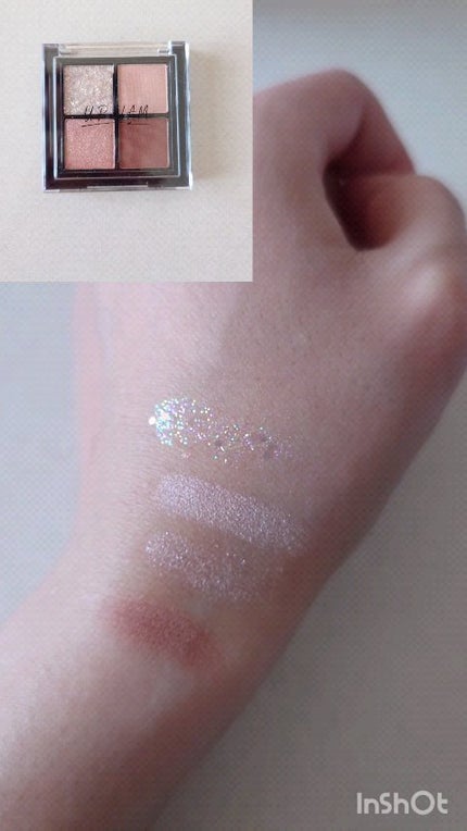 UR GLAM グリッターアイズ /U R GLAM/アイシャドウパレットの人気ショート動画