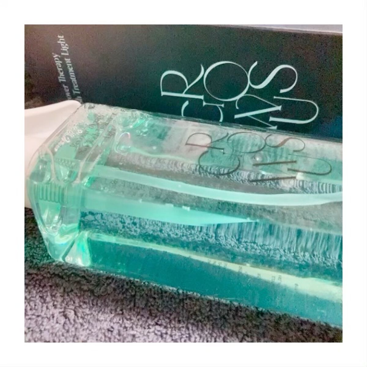 洗い流さないトリートメントライト/GROWUS/アウトバストリートメントを使ったクチコミ（3枚目）