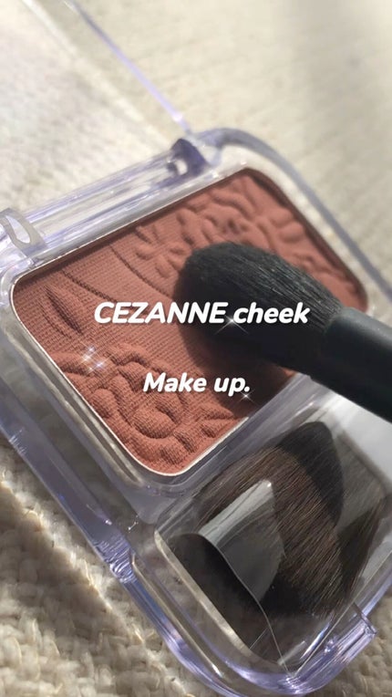 ナチュラル チークN/CEZANNE/パウダーチークを使ったクチコミ(1枚目)