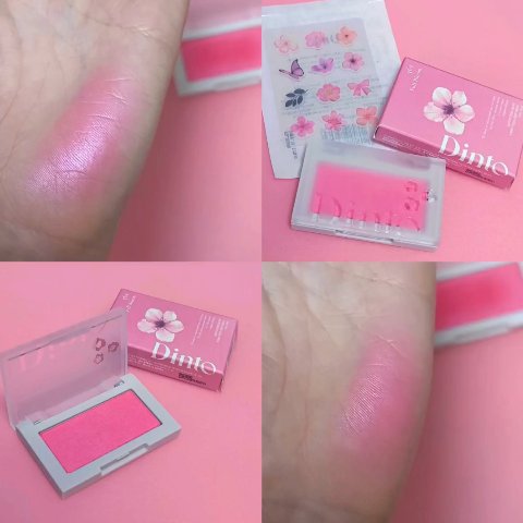 ブラーフィニシュブラッシャー/Dinto/パウダーチークを使ったクチコミ（2枚目）