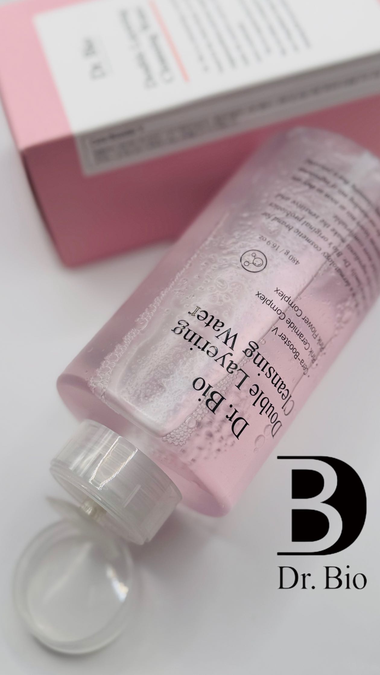 ダブルレイヤリングクレンジングウォーター/Dr.Bio/クレンジングウォーターの人気ショート動画