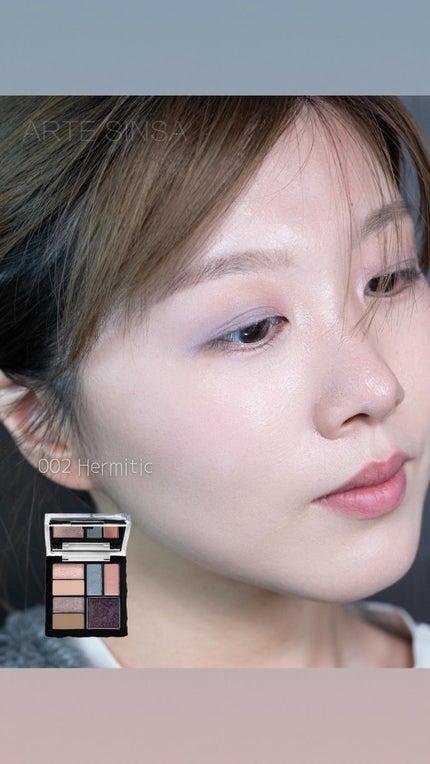 アンボイスドアイシャドウパレット/ArteSinsa/アイシャドウパレットの人気ショート動画